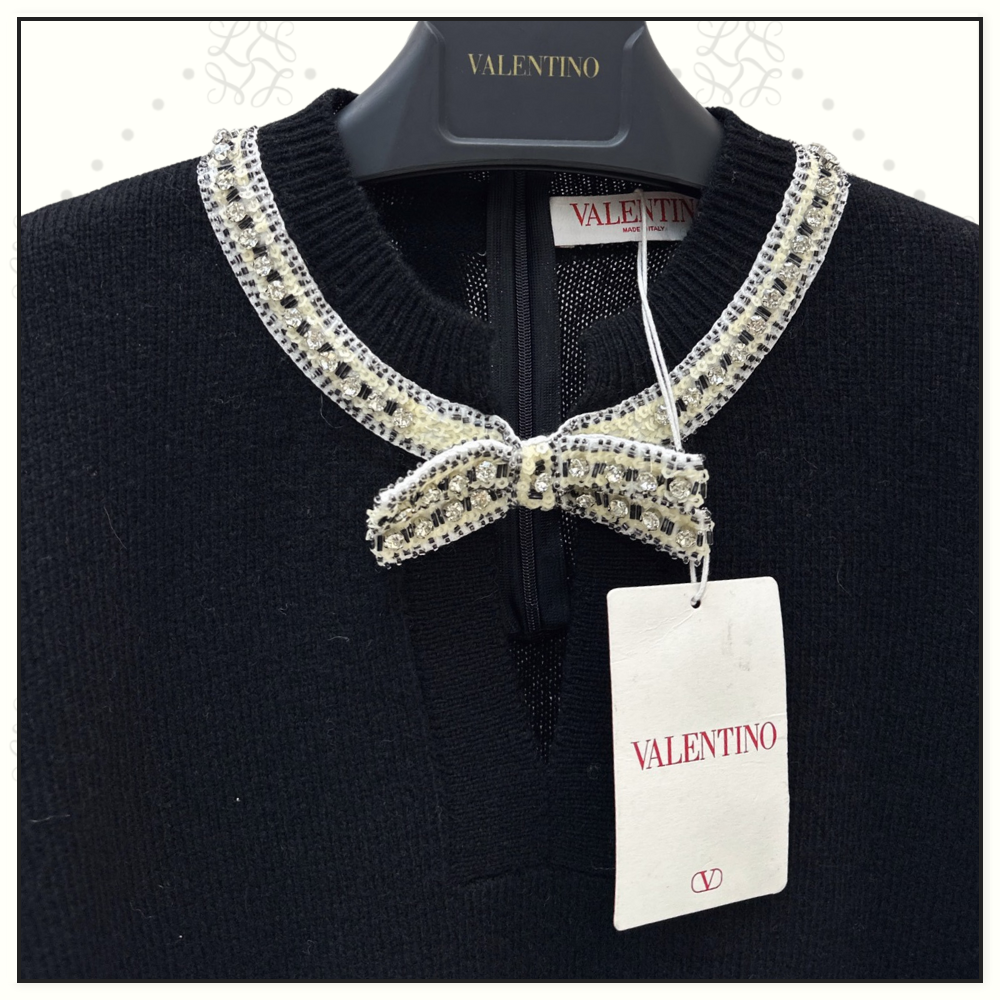 SEQUINED VIRGIN WOOL SWEATER