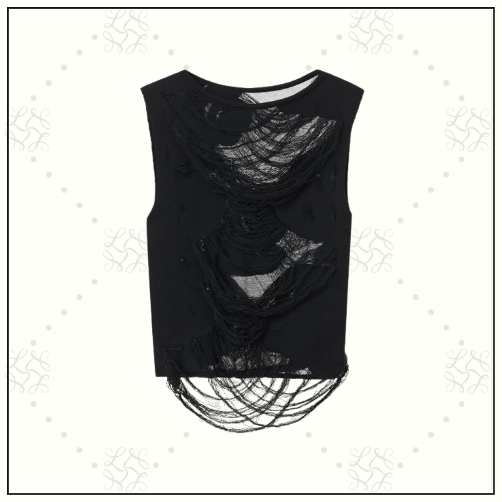 DISTRESSED TANK TOP