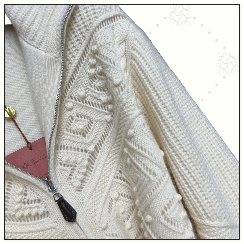 LA PLAGNE CASHMERE BOMBER SWEATER