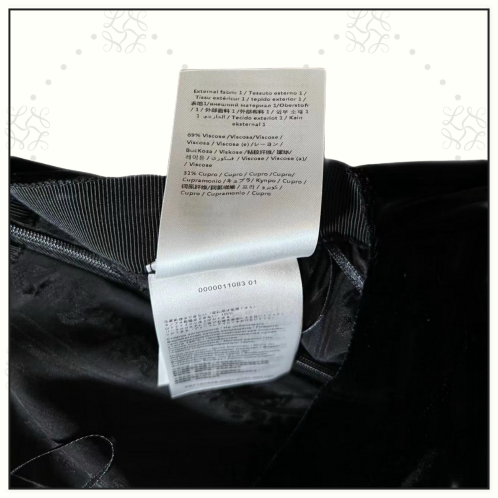 CROPPED JACKET IN SABLE VELVET & RUFFLE SKIRT