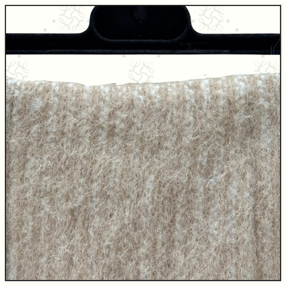 MOHAIR & WOOL JACKET & MINI SKIRT