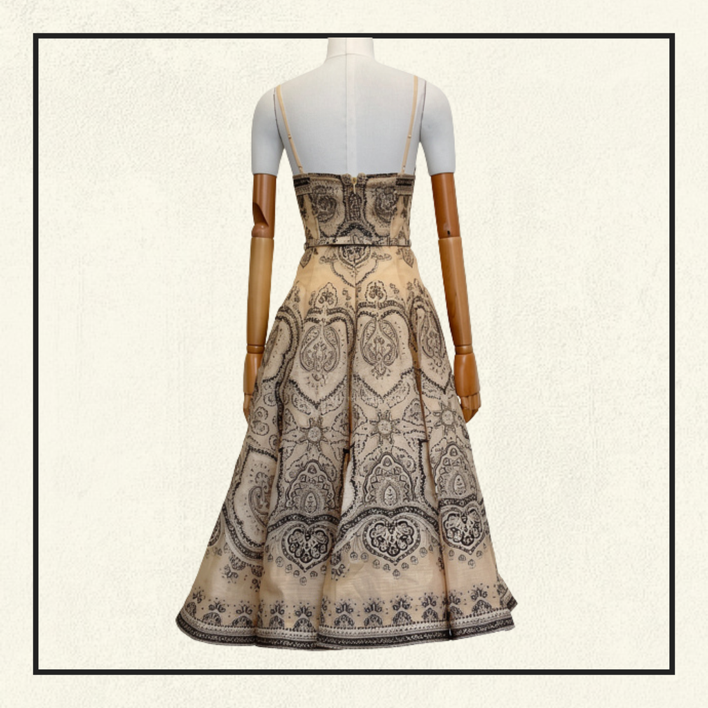 LUNA TWIST MIDI DRESS