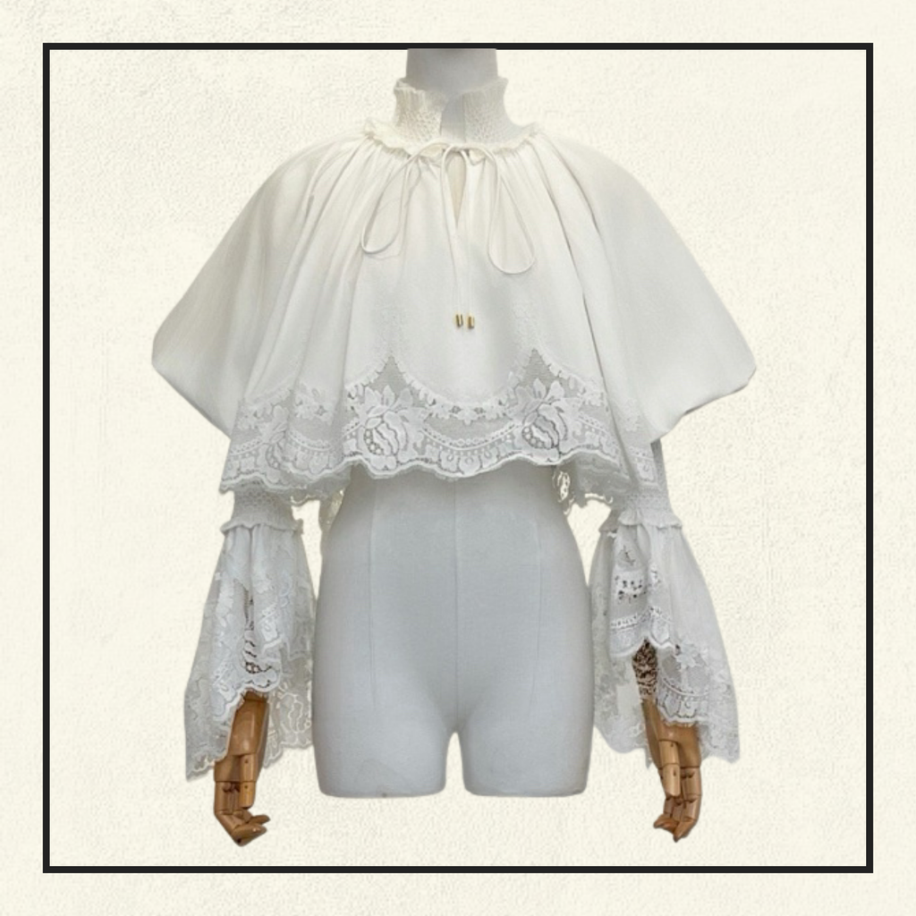 ALCHEMY SHIRRED BLOUSE