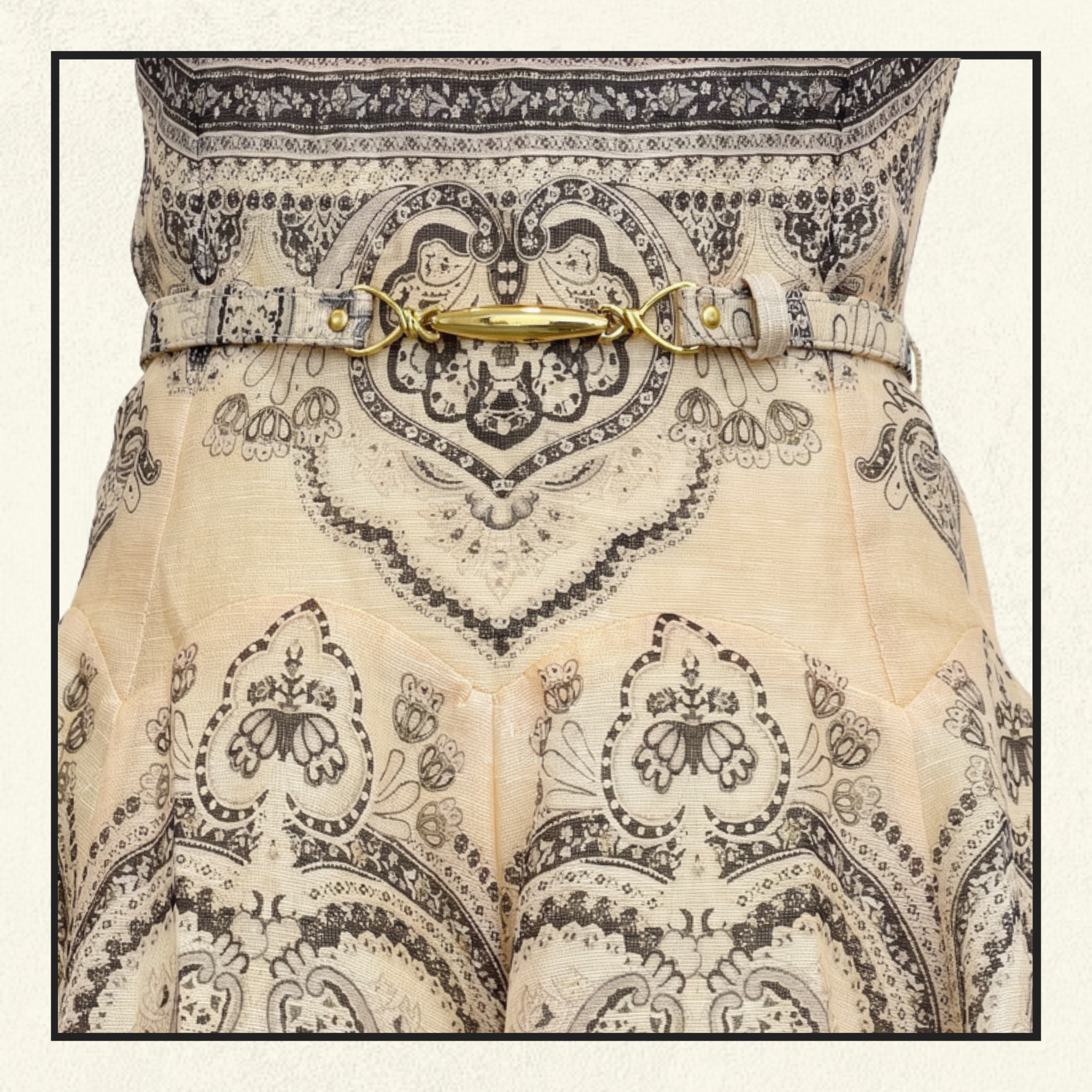 LUNA TWIST MIDI DRESS