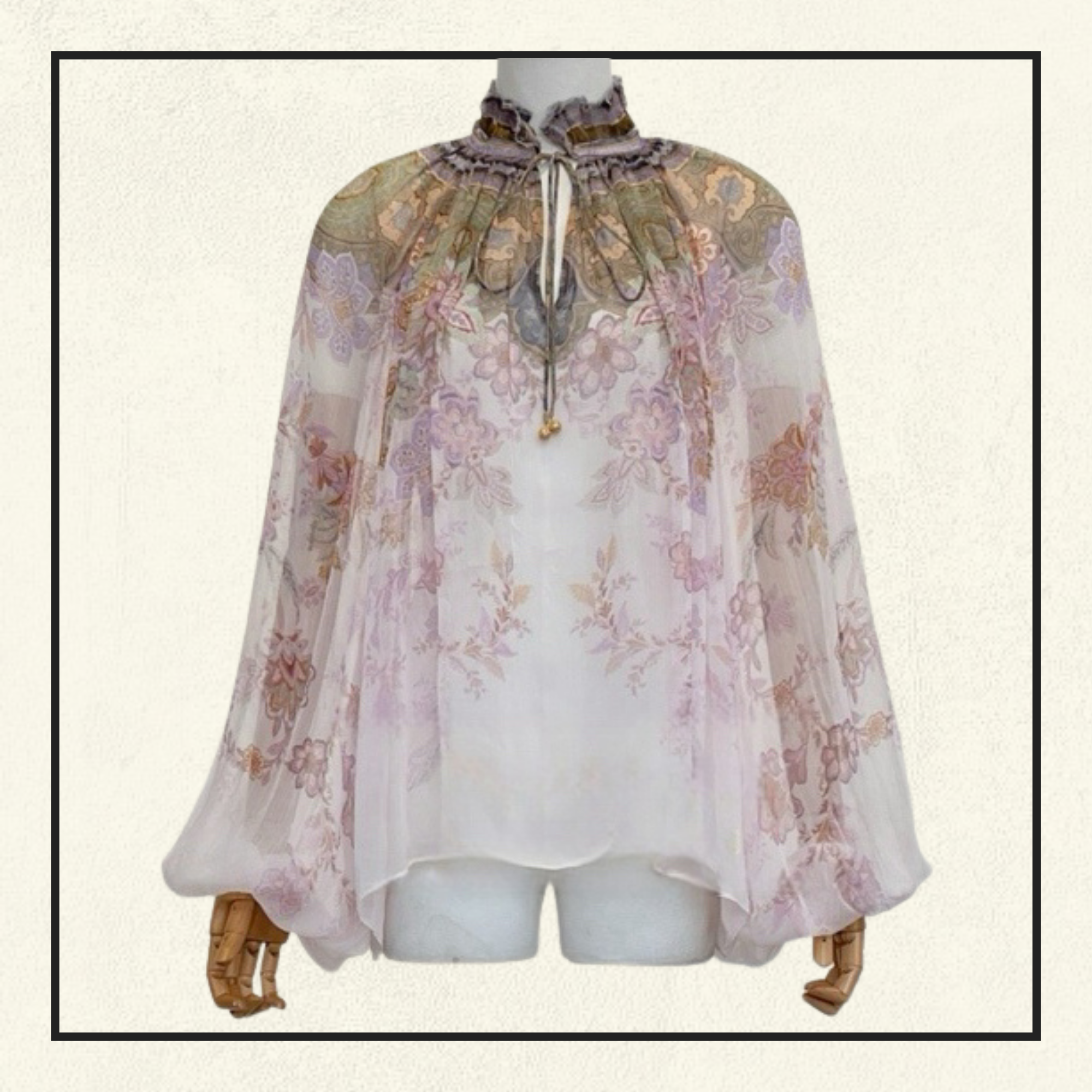 LUNA BILLOW BLOUSE & SHORT