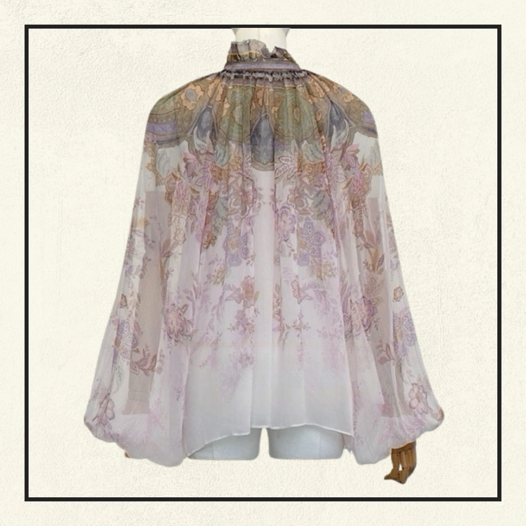 LUNA BILLOW BLOUSE & SHORT