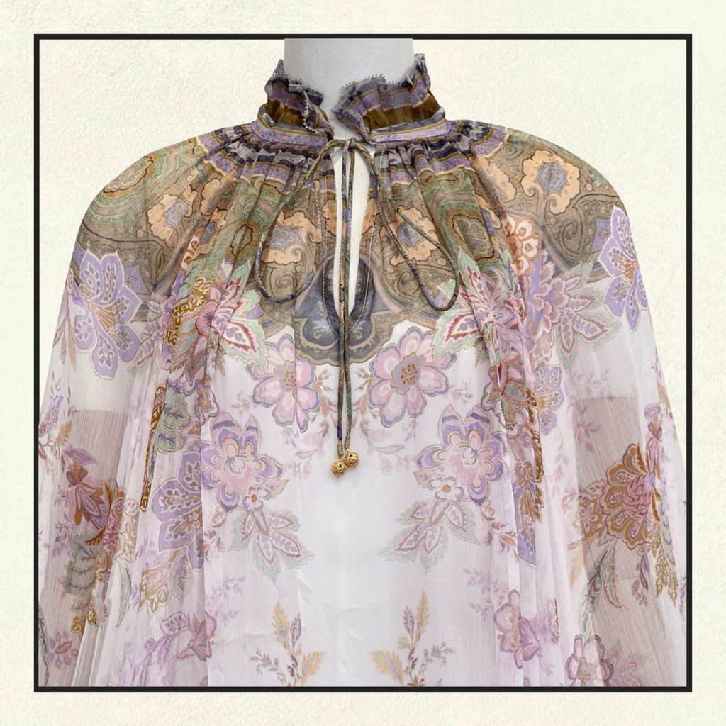 LUNA BILLOW BLOUSE & SHORT
