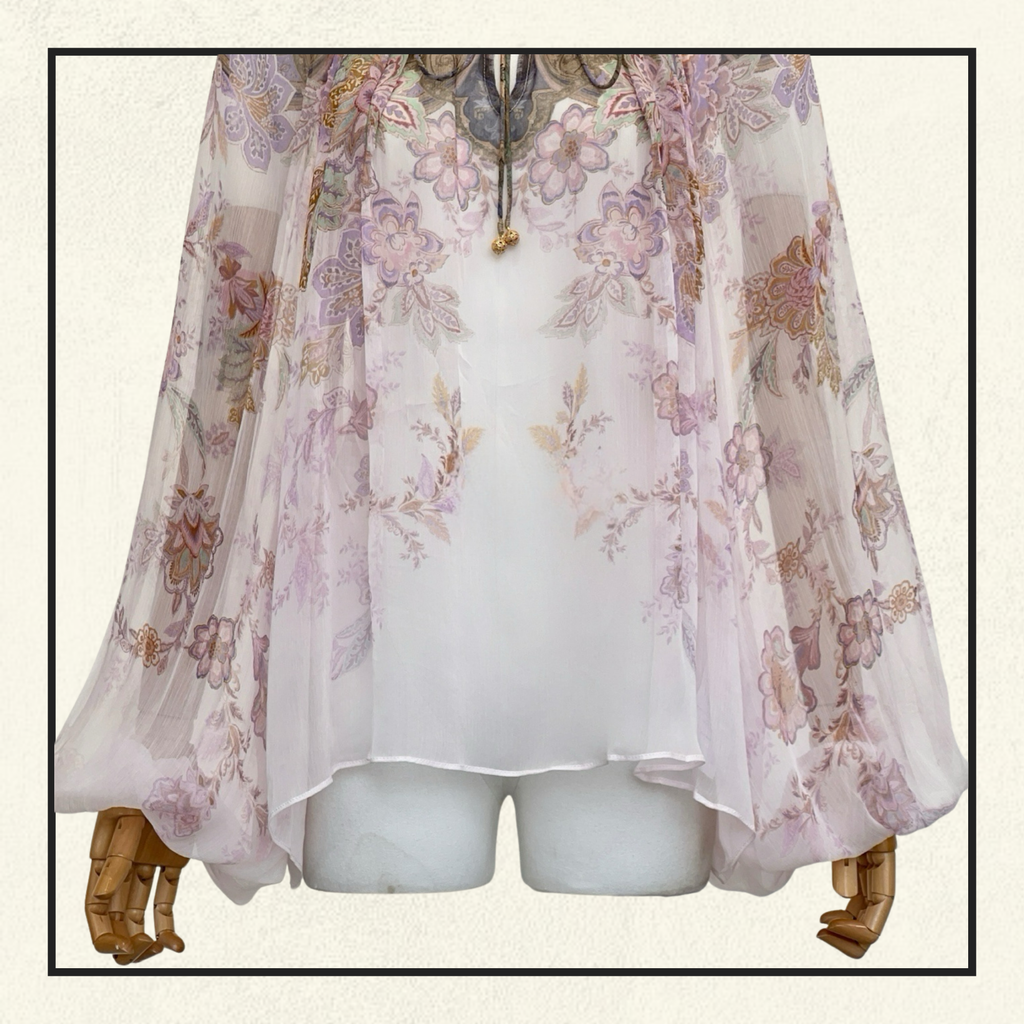 LUNA BILLOW BLOUSE & SHORT