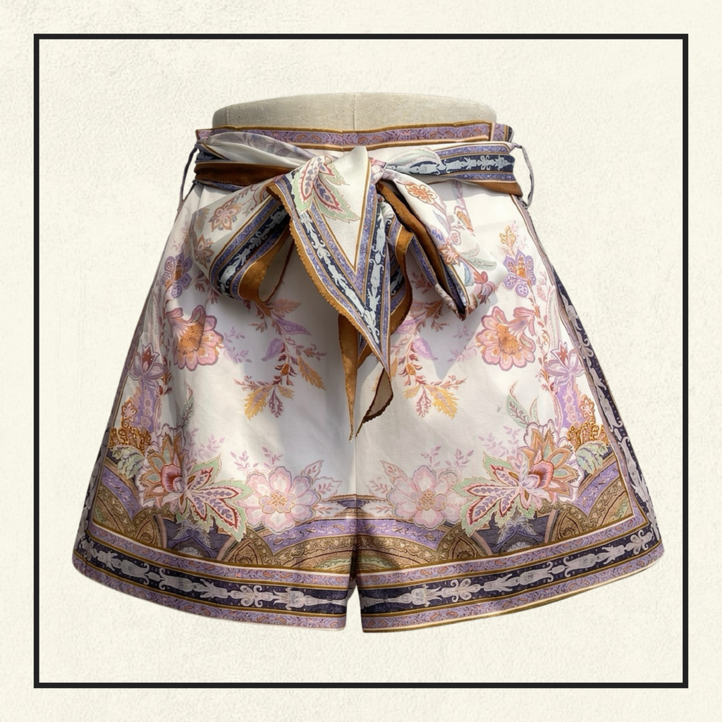 LUNA BILLOW BLOUSE & SHORT