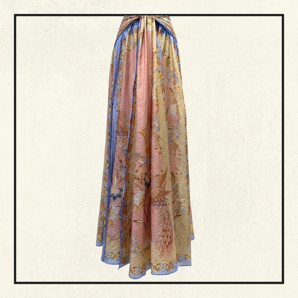 INDRA PLUNGE HALTER MAXI DRESS