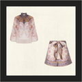 LUNA BILLOW BLOUSE & SHORT