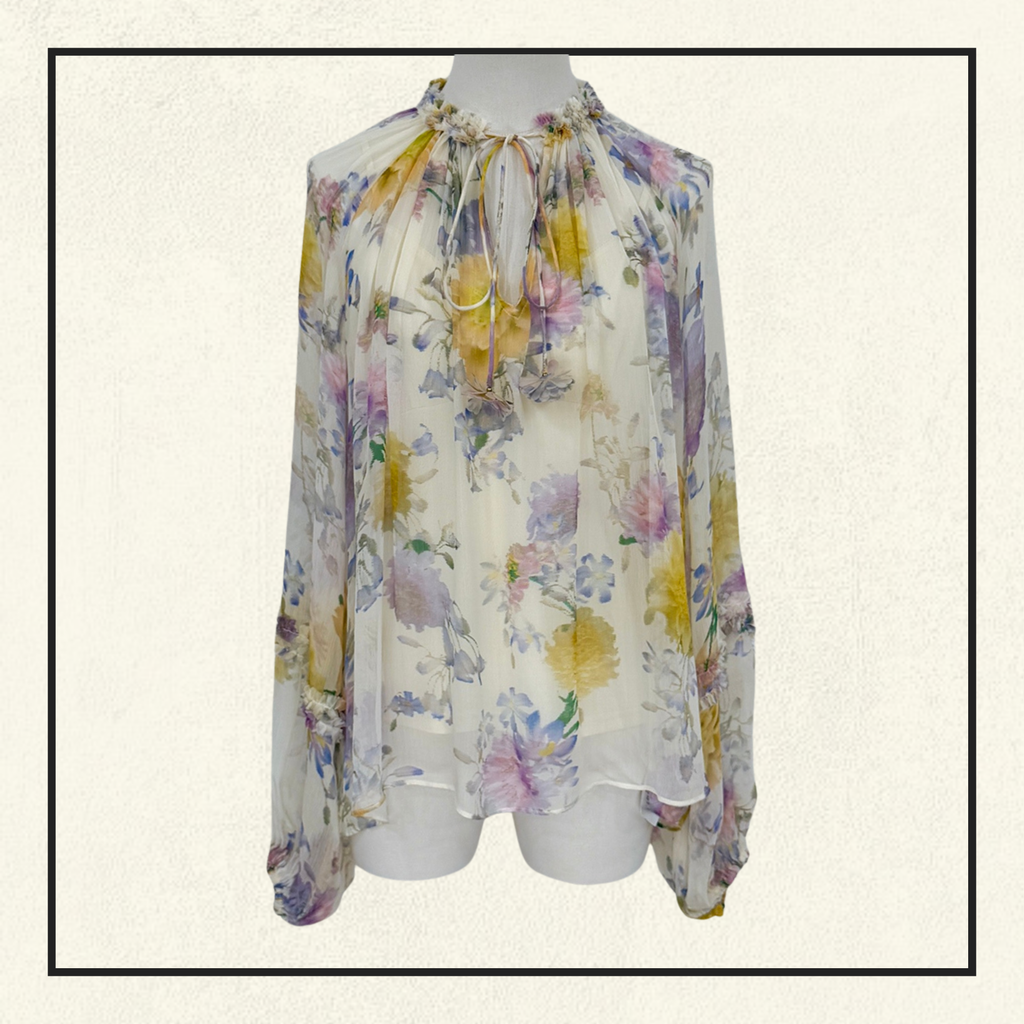 LUNA RUFFLE BILLOW BLOUSE & SHORT