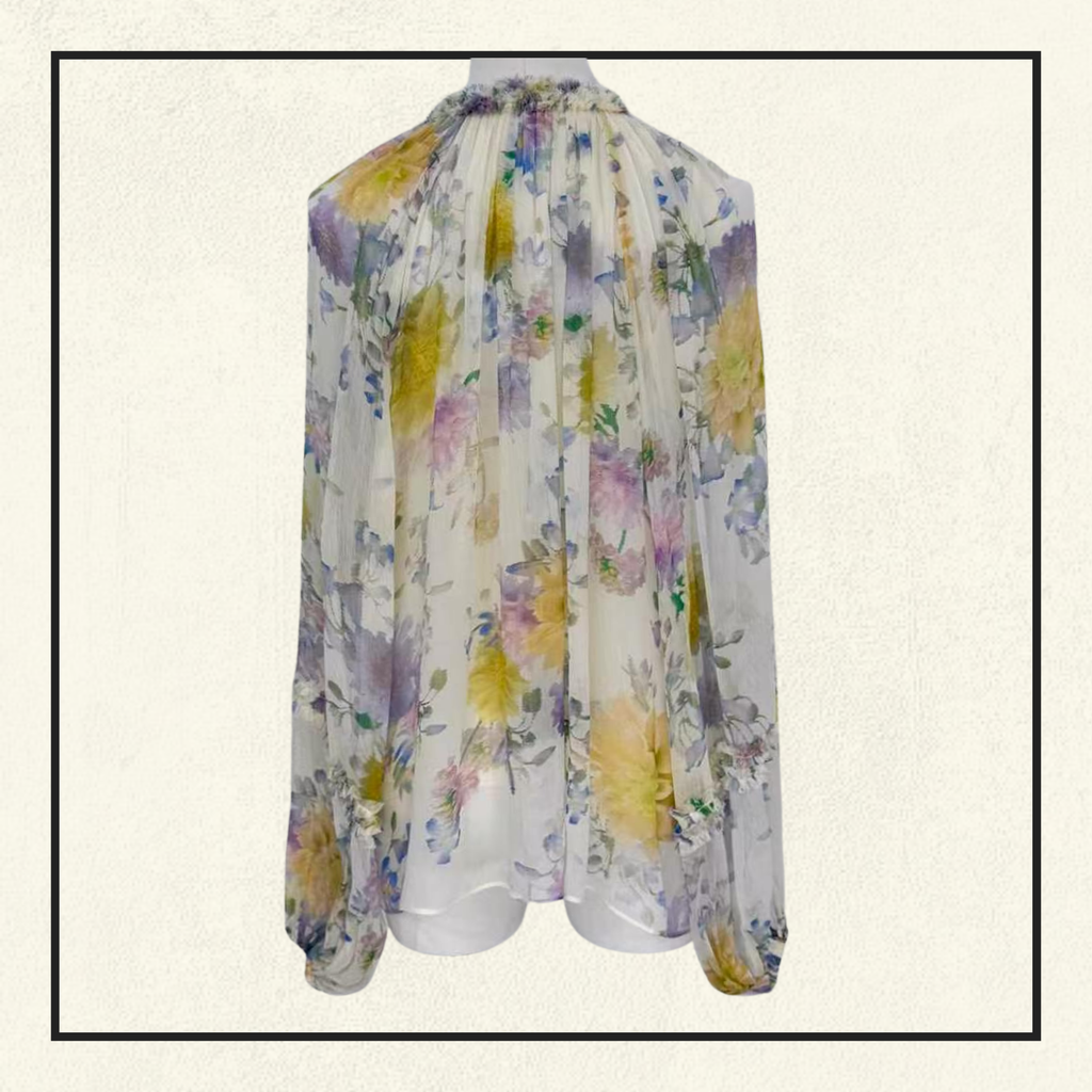 LUNA RUFFLE BILLOW BLOUSE & SHORT