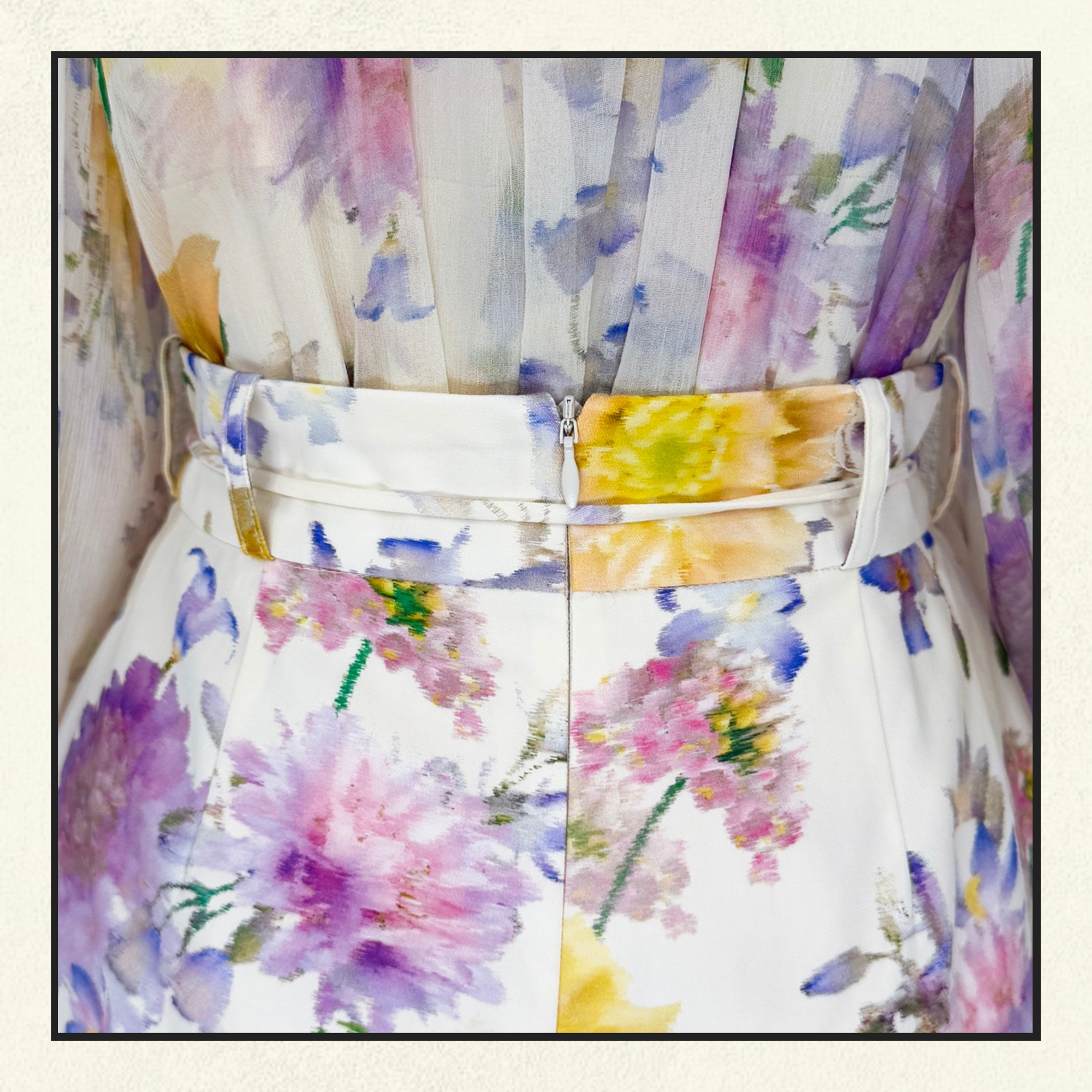 LUNA RUFFLE BILLOW BLOUSE & SHORT