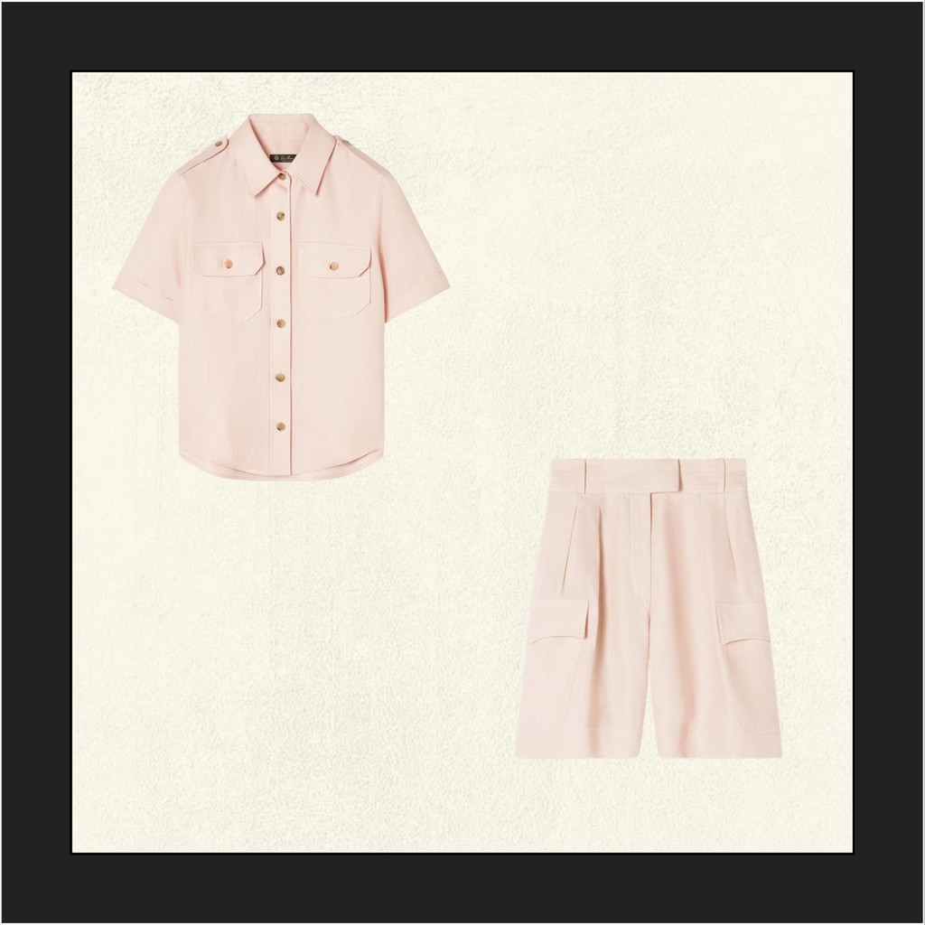 ANNALISA SHIRT & BURMUDA LINEN SHORT