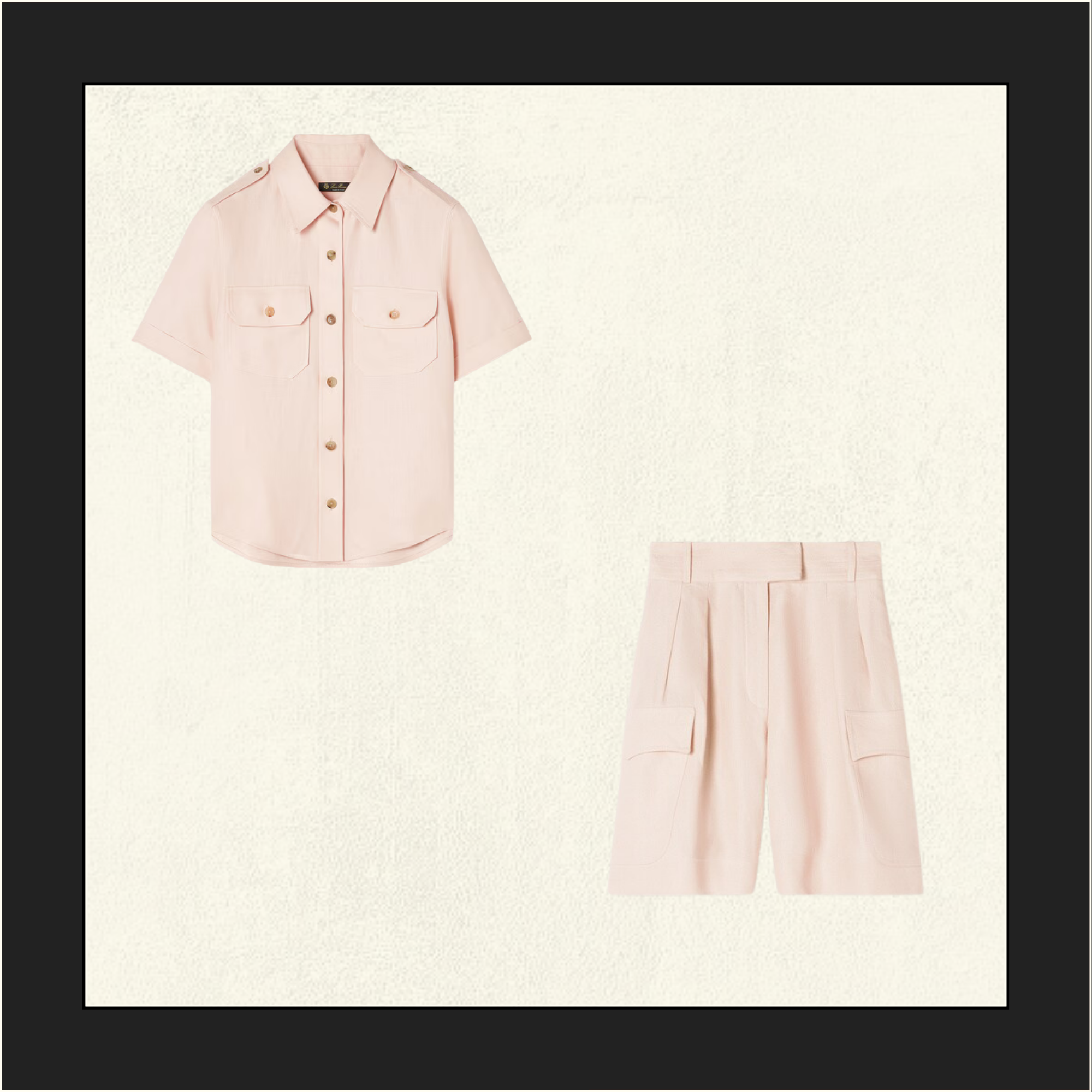 ANNALISA SHIRT & BURMUDA LINEN SHORT