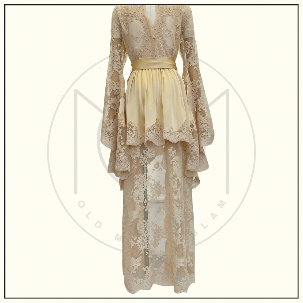 HYPNOTIC SATIN DRAPE DRESS