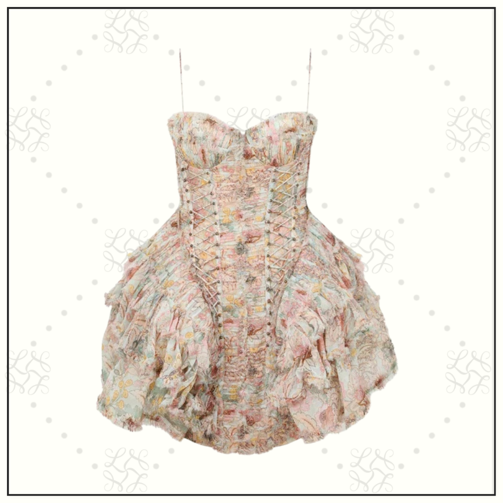 REBELLION FRAYED MINI DRESS