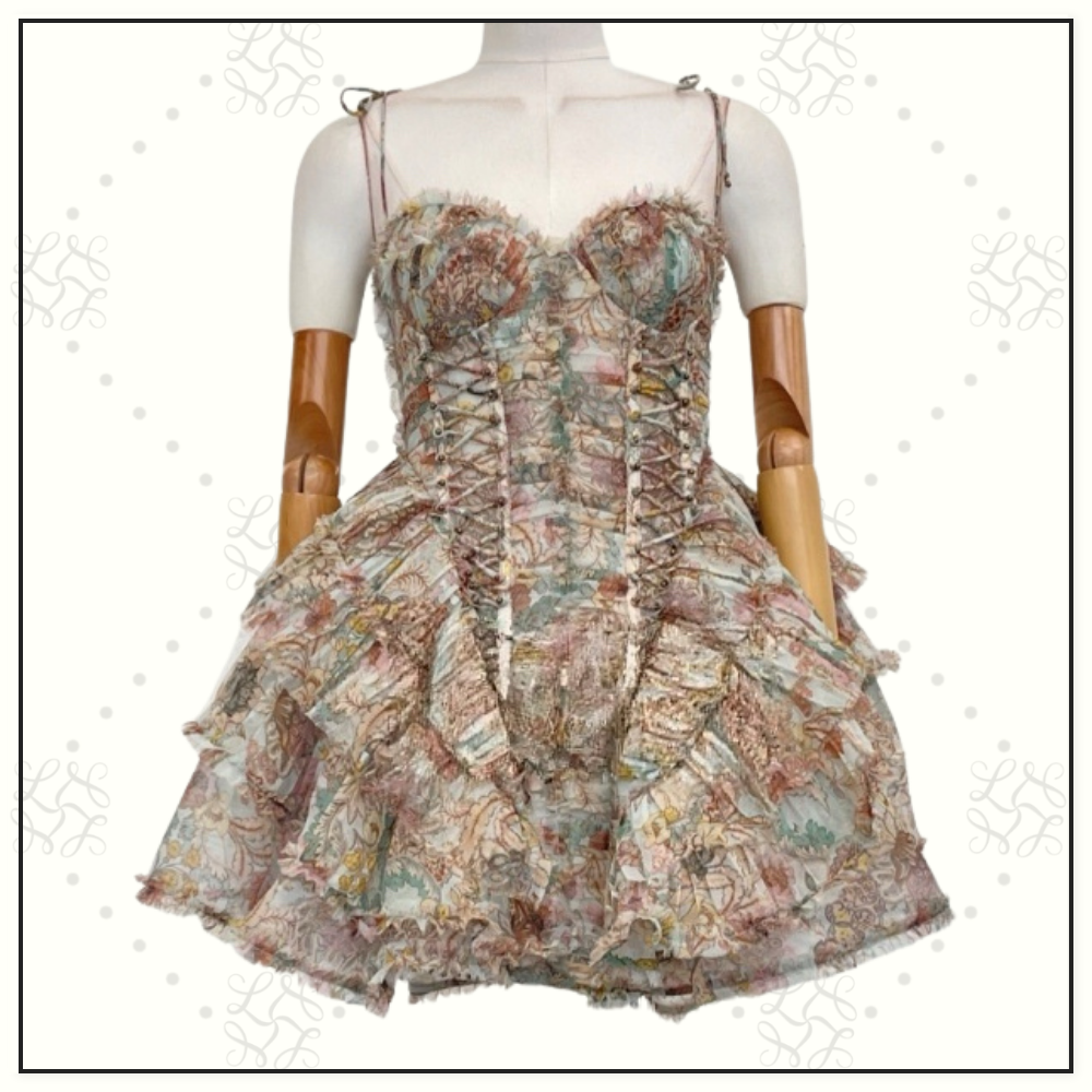 REBELLION FRAYED MINI DRESS