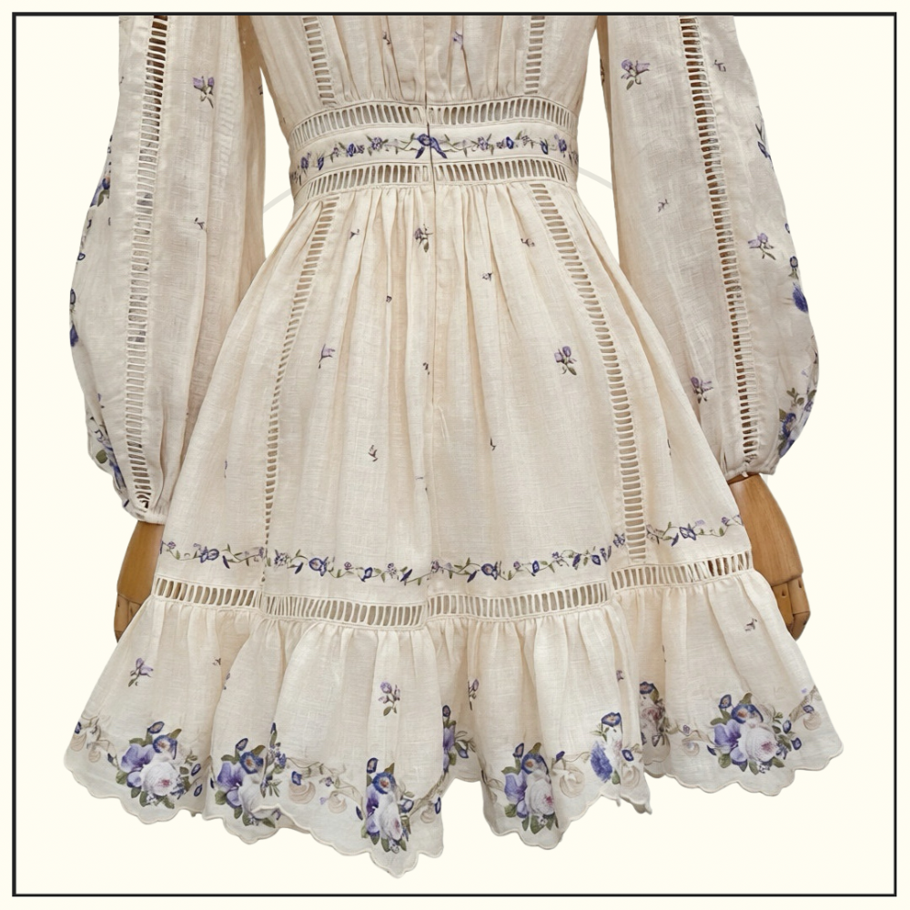 PATIENCE PLUNGE MINI DRESS