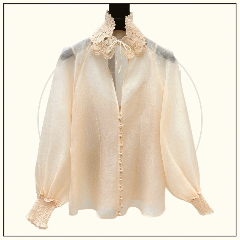 REBELLION COLLARED BLOUSE & MIDI SKIRT