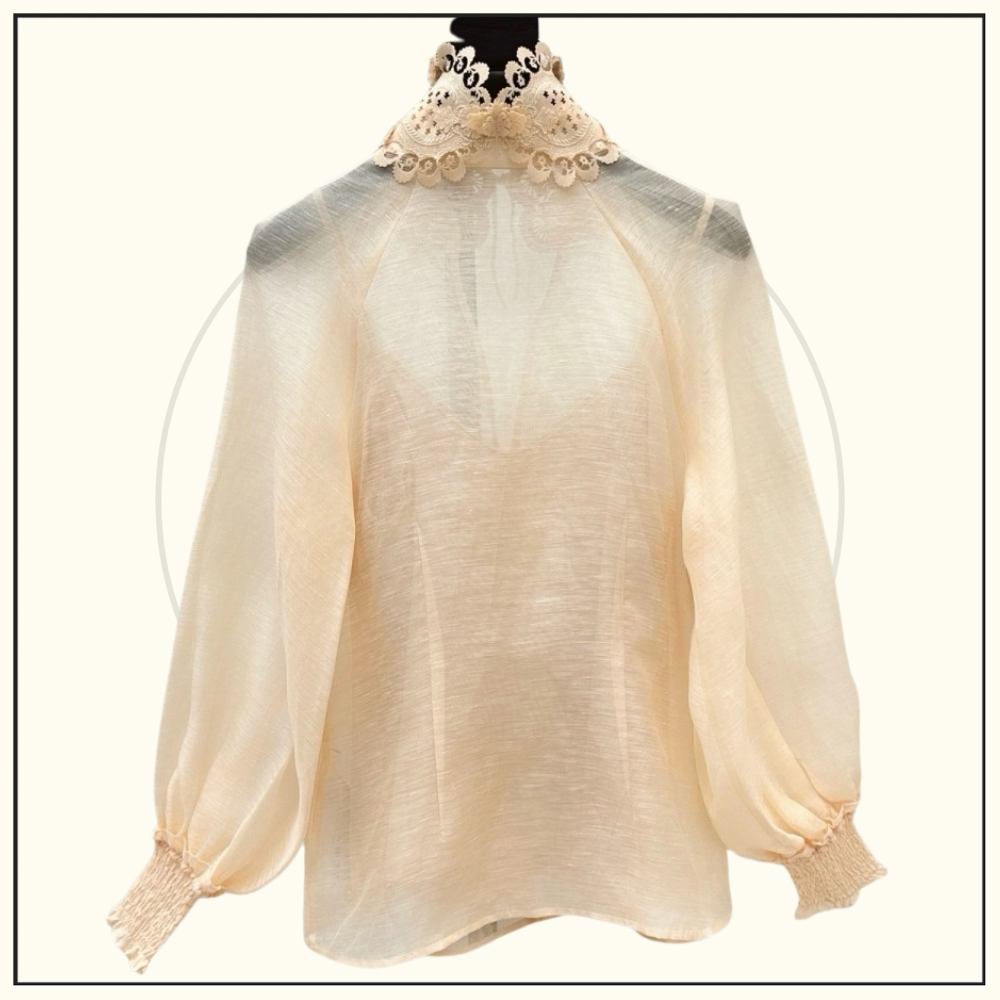 REBELLION COLLARED BLOUSE & MIDI SKIRT