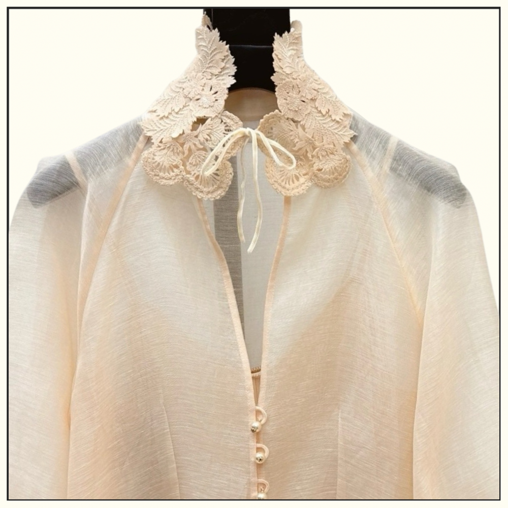 REBELLION COLLARED BLOUSE & MIDI SKIRT