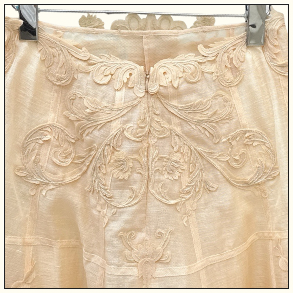 REBELLION COLLARED BLOUSE & MIDI SKIRT