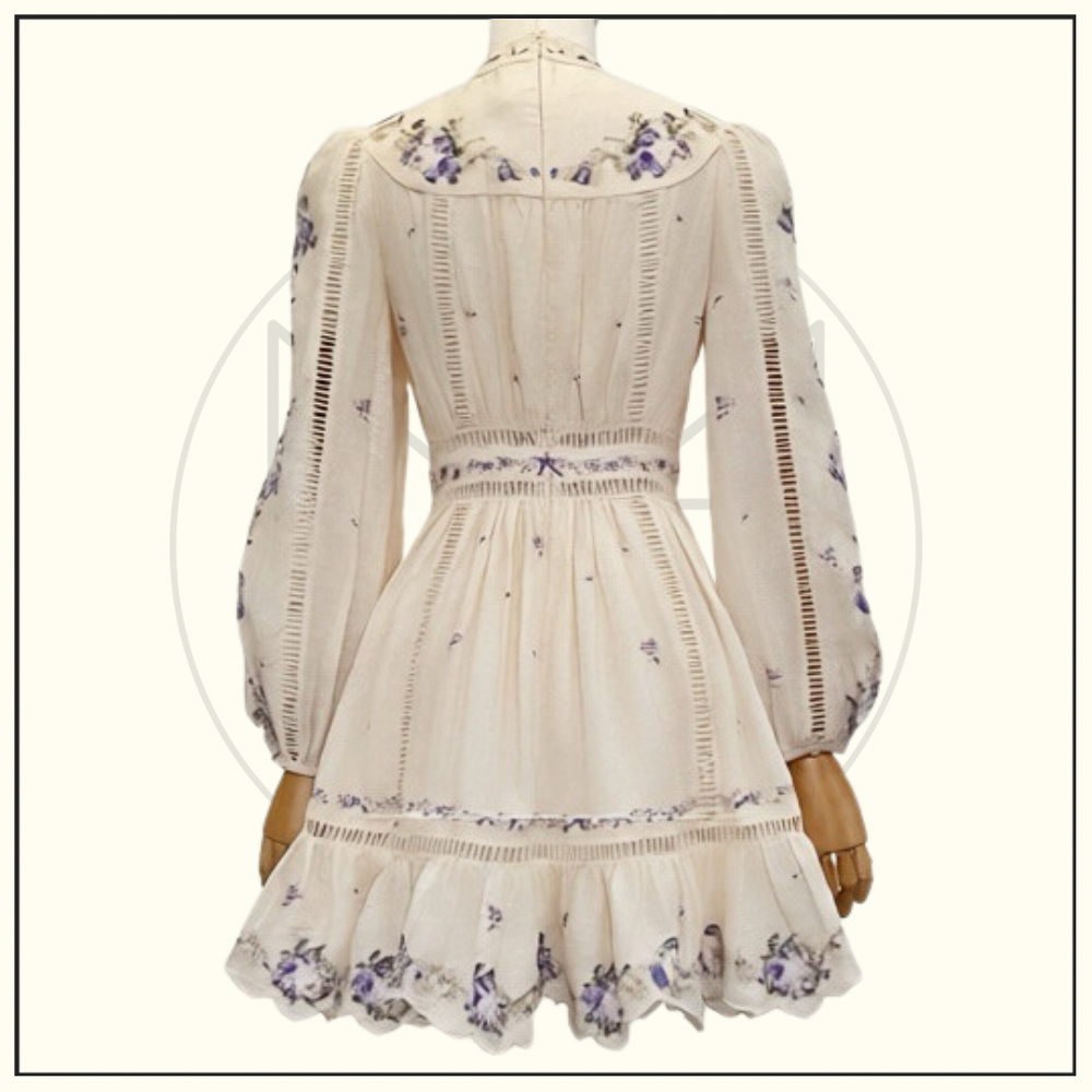 PATIENCE PLUNGE MINI DRESS