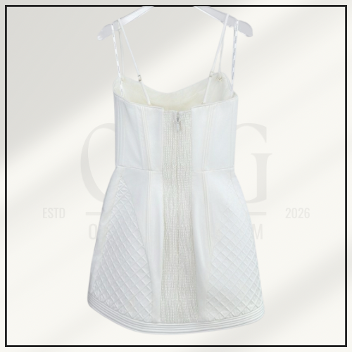 REBELLION CORDED CORSET DRESS