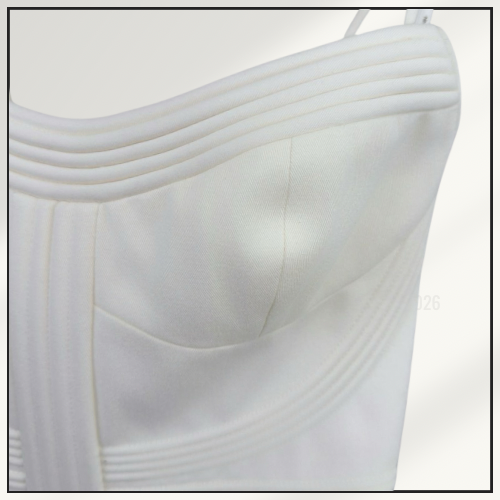 REBELLION CORDED CORSET DRESS