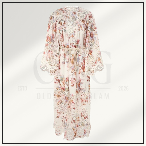 AWAKEN EMBROIDERED YOKE MAXI