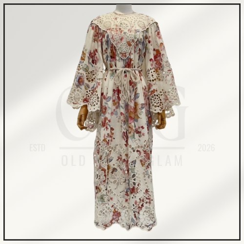 AWAKEN EMBROIDERED YOKE MAXI