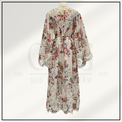 AWAKEN EMBROIDERED YOKE MAXI