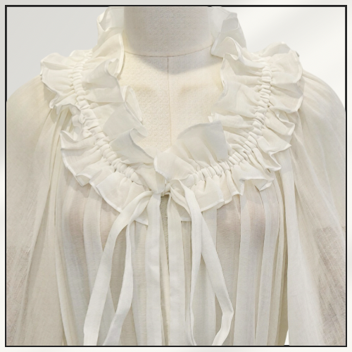REBELLION CORDED BILLOW DRESS