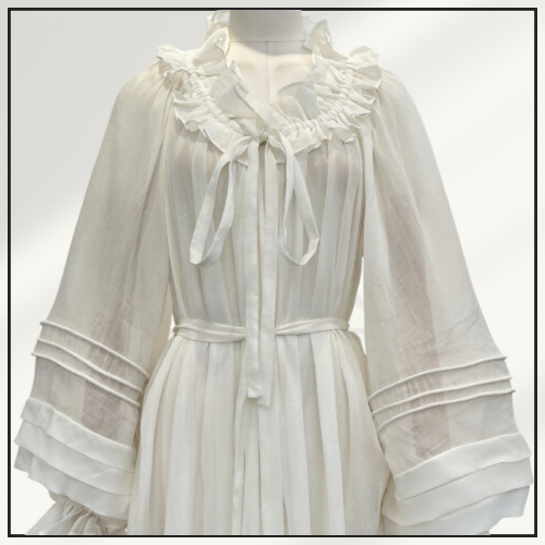 REBELLION CORDED BILLOW DRESS