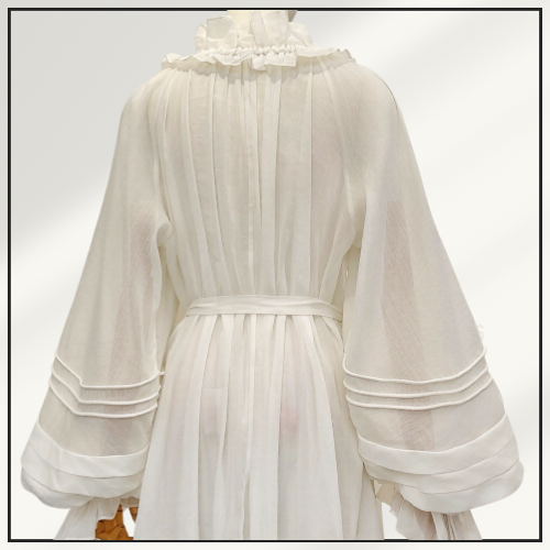 REBELLION CORDED BILLOW DRESS