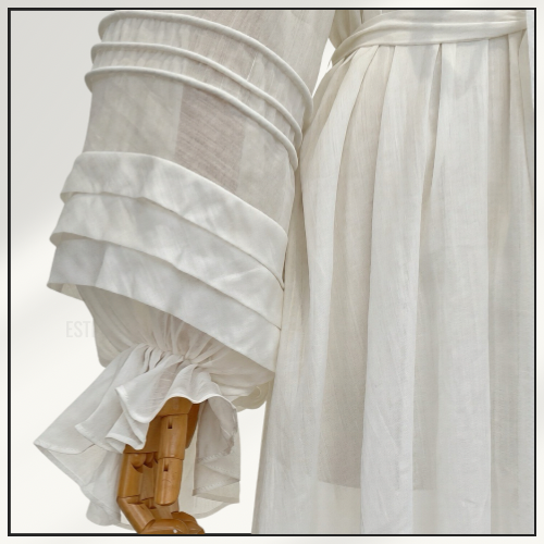 REBELLION CORDED BILLOW DRESS