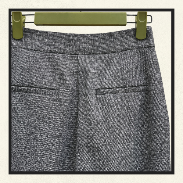 CROPPED TWEED TANK & JACKET & FLARE PANT SET