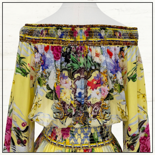 OFF SHOULDER SHORT DRESS