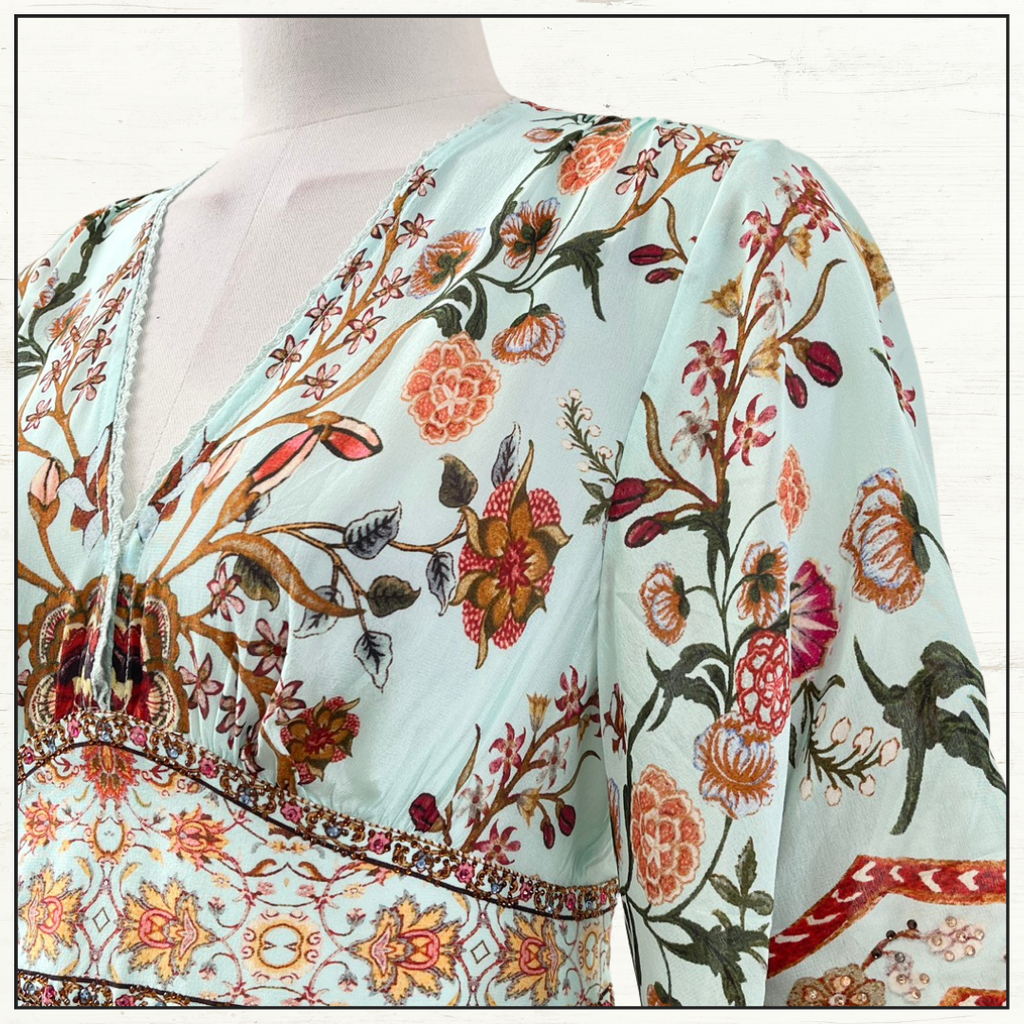 TIERED SKIRT MINI DRESS