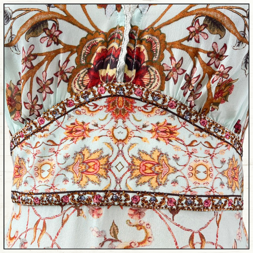 TIERED SKIRT MINI DRESS