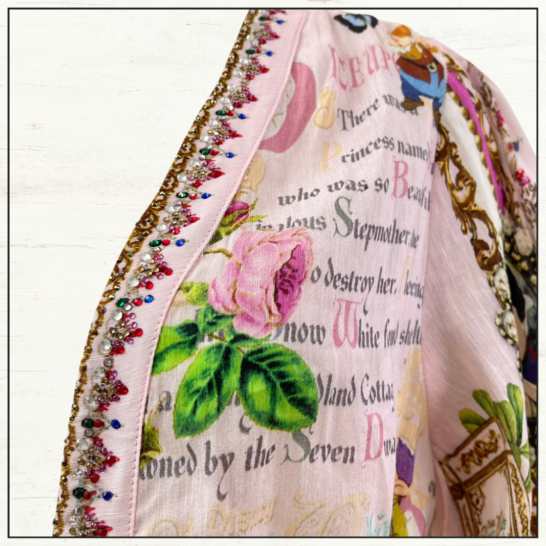 SHIRRED WAISTBAND LONG DRESS