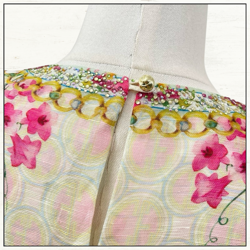 BLOUSON FLARED DRESS