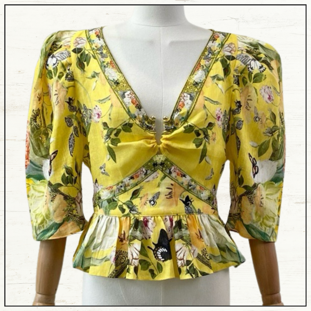 PUFF SLEEVE TOP & SHORTS