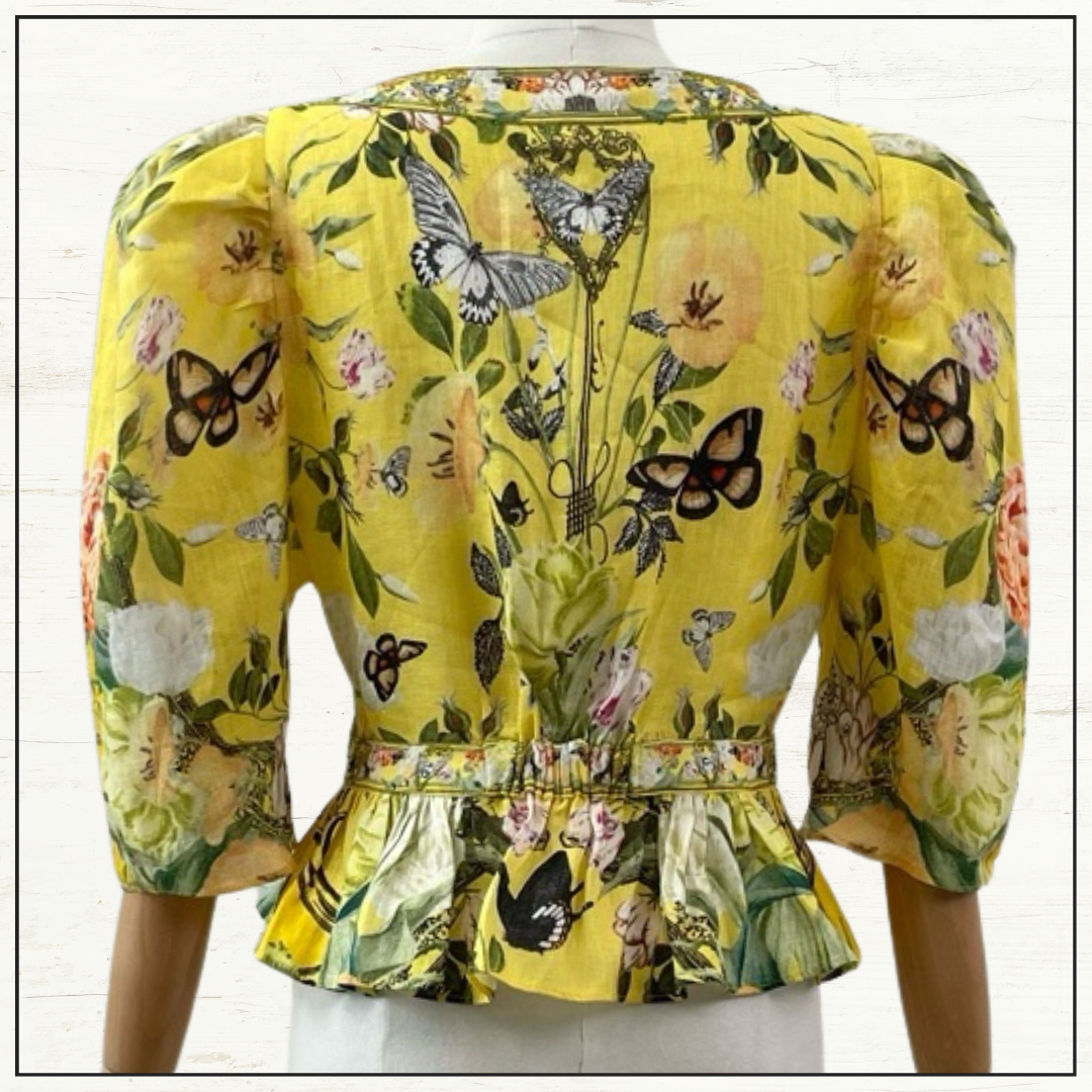 PUFF SLEEVE TOP & SHORTS