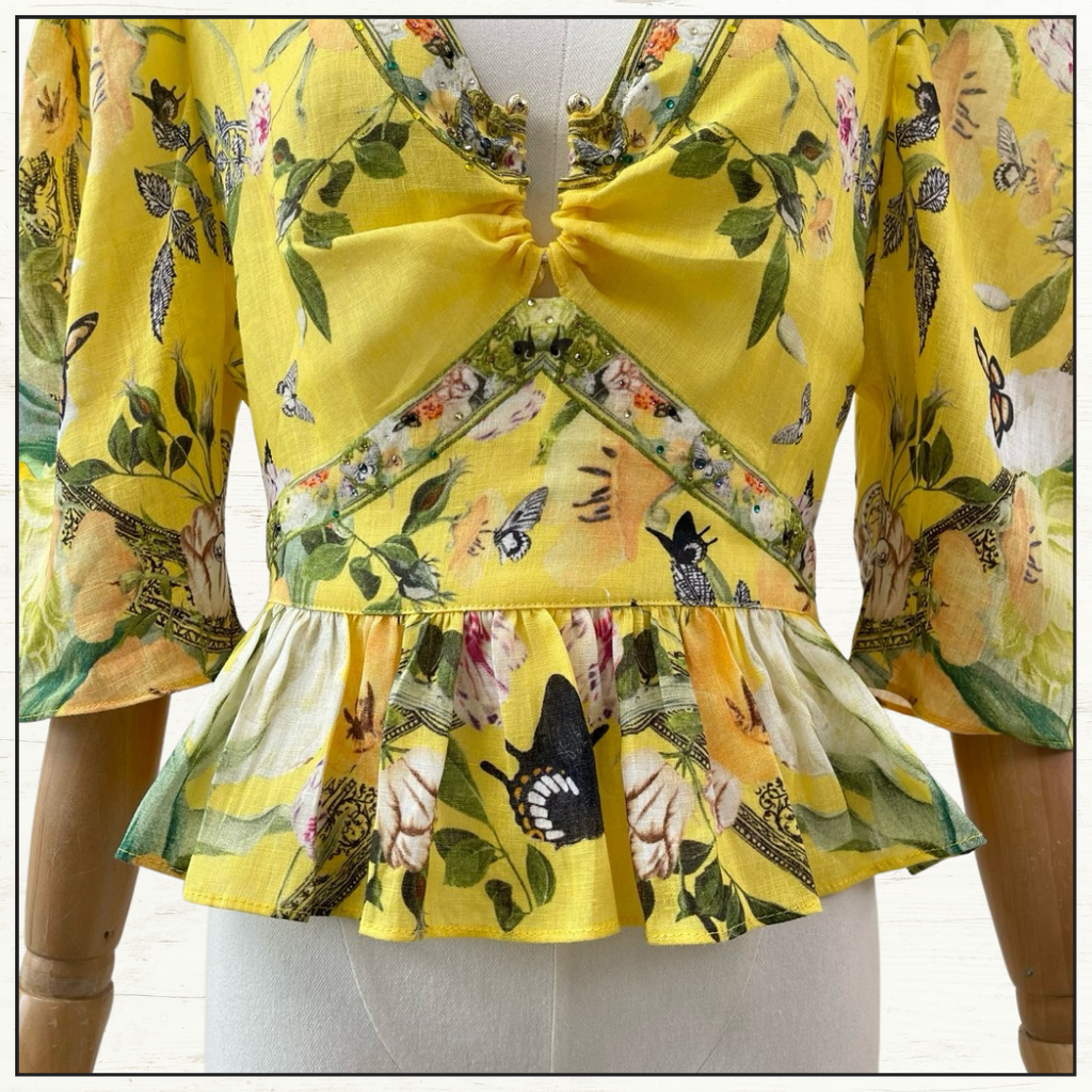 PUFF SLEEVE TOP & SHORTS