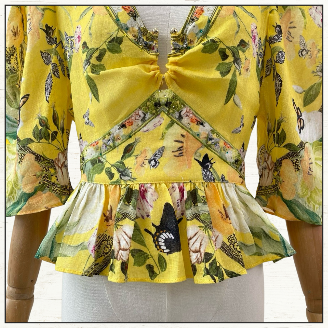 PUFF SLEEVE TOP & SHORTS