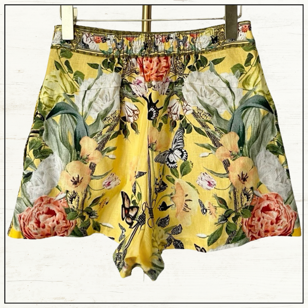 PUFF SLEEVE TOP & SHORTS