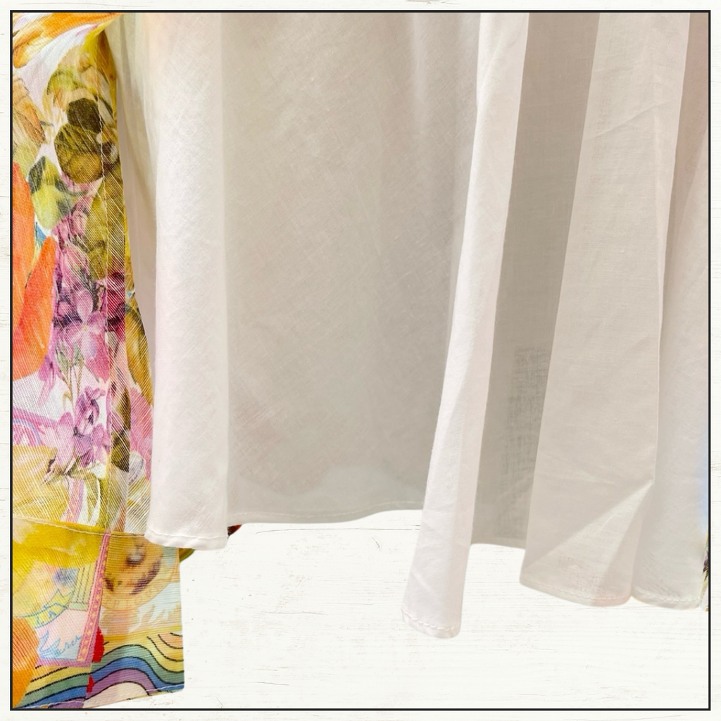 BLOUSON FLARED DRESS